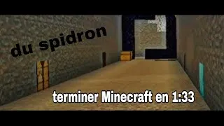 Miniature : j'ai battu le record du monde j'ai terminé Minecraft en 1:33 , c'est du speedrun !?!?