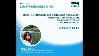 Miniature : Webinaire RIISQ: Les pollutions liées aux inondations urbaines