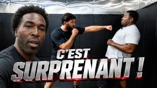 Miniature : UN COMBATTANT UFC PREND UNE LEÇON DE BOXE