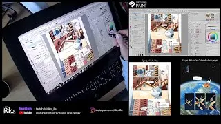 Miniature : On termine les couleurs de la page 6 de ma BD avec Clip Studio Paint