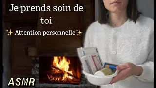 Miniature : ASMR Français : RP je prends soin de toi! (Attention personnelle)