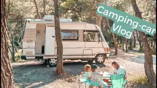 Miniature : Camping sauvage sur la côte d'Azur en Camping-car.