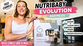 Miniature : REPAS BEBE 15 MOIS AVEC L NUTRIBABY EVOLUTION BABYMOOV