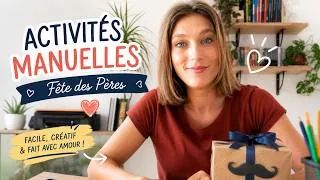 Miniature : 🎁 FÊTE DES PÈRES, activités manuelles ❤️