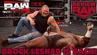 Miniature : RETOUR DE BROCK LESNAR & COMBAT TRIBAL - REVIEW DE RAW #4