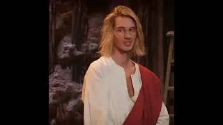 Miniature : jesus paul mirabel et isabelle nanty la cène revisitée