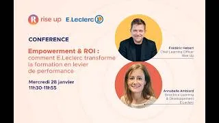 Miniature : Learning Technologies France 2026 : Conférence E.Leclerc