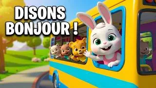 Miniature : Les animaux disent Bonjour dans leur bus