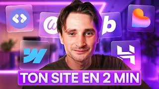Miniature : J’ai testé 9 IA pour créer des sites en mode FACILE