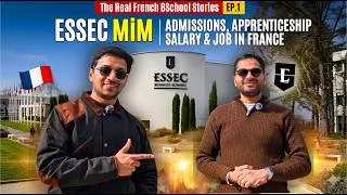 Miniature : ESSEC MiM Reality: Apprenticeship + Salary + Admissions + Job Outcome | Student Interview