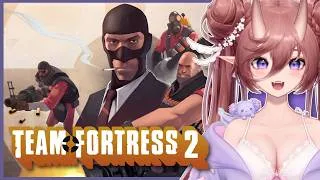 Miniature : VTUBER MEETS THE TEAM | Team Fortress 2 React