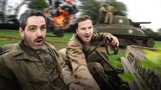 Miniature : On conduit des véhicules de la Seconde Guerre mondiale ! ft @SylvainLyve