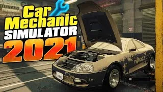 Miniature : Tuto bien débuter sur Car Mechanic Simulator 2021 [FR]