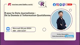 Miniature : R pour le Data Journalisme : De la Donnée à l'Information Quotidienne