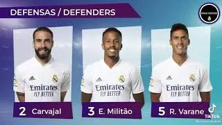 Miniature : Les convoqués du real madrid face au betis