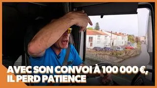 Miniature : Cyrille en convoi exceptionnel avec deux mobil-homes