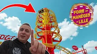 Miniature : C'EST QUOI CE COASTER UNIQUE EN EUROPE À LA FOIRE DE LILLE ? VLOG FOIRE DE LILLE 190 ÈME ÉDITION 