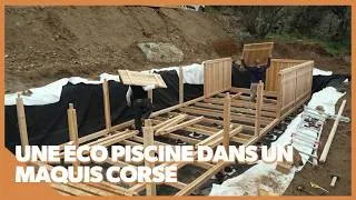 Miniature : Non pas une mais deux piscines en bois au fin fond de la Corse.