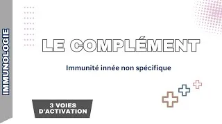 Miniature : Immunité innée / Le système de complément, synthèse, voies d'activation et récepteurs cellulaires