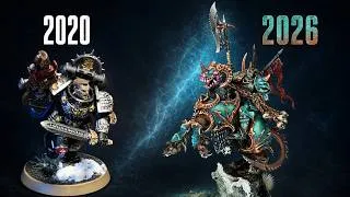 Miniature : 6 ans de peinture : les progrès que je ne voyais pas