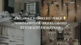 Miniature : Cours complet : L’éclairage intérieur et public 💡| Notions , calculs et efficacité énergétique