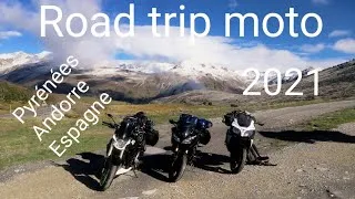 Miniature : Road trip moto Pyrénées/Andorre/Espagne 2021