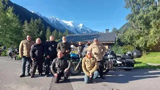 Miniature : Rencontre des Amoureux de Royal Enfield pour le Tour du Mont Blanc.  Septembre 2025
