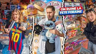 Miniature : LES FORAINS AU BOUT DU ROULEAU : ON DÉVALISE LA FÊTE FORAINE 😱 (CHALLENGE 50 €)