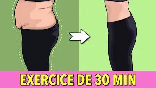 Miniature : Jambes + Cardio : Entraînement de 30 Minutes et Exercices au sol