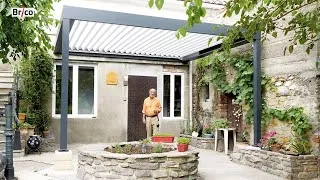 Miniature : Installer une pergola adossée - Tuto bricolage avec Robert