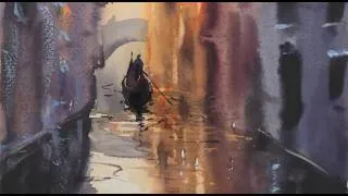 Miniature : A Very Loose Watercolour of Venice