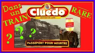 Miniature : Ce Cluedo n'est PAS comme tous les autres ! PASSEPORT POUR MEURTRE édition de luxe