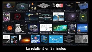 Miniature : La relativité en 3 minutes et des poussières
