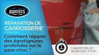 Miniature : Comment réparer une égratignure profonde sur un pare-choc ?