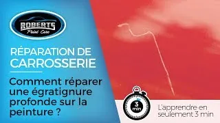 Miniature : Comment faire disparaître une égratignure profonde sur la peinture d’un véhicule ?