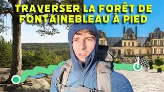 Miniature : Cette randonnée traverse toute la forêt de Fontainebleau (une belle vue sur le château à la fin) !