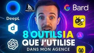 Miniature : Les 8 outils IA qui te rendront RICHE (en 2025)