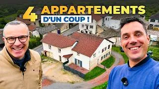 Miniature : 🔥 Immeuble de rapport rentable : 4 appartements 32 000 € de loyers et cash-flow positif