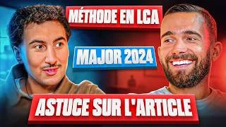 Miniature : LCA : la MÉTHODE du MAJOR 2024 (mot pour mot)