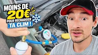 Miniature : Recharger sa clim' soi-même pour moins de 20€ ❄️