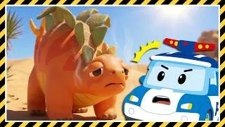 Miniature : Ll Fait Très Chaud│Équipe de Secours Dinosaures│Ép05 Stégosaure│Rafraîchissons-le│Robocar POLI télé