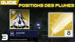 Miniature : Destiny 2: Positions des 5 Plumes Paracausales (Semaine 3) - VAISSEAU EXOTIQUE !