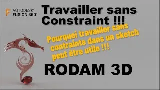 Miniature : Fusion 360 travail sans contrainte