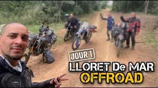 Miniature : sortie Perpignan Lloret de Mar Offroad moto Jour 1