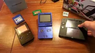 Miniature : Presentation gameboy pocket, advanceSP et nintendo2DS