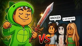 Miniature : J’ai SURVECU grâce à mon SKIN TROLL sur Murder Mystery 2 😂