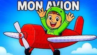 Miniature : J’ai CRÉÉ un AVION ULTRA RAPIDE dans Roblox Build a Plane… ça va trop vite ! 🚀
