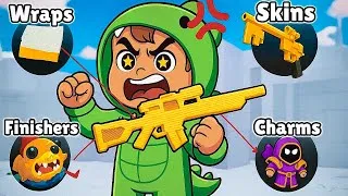Miniature : Je suis passé de NOOB à PRO alors que TOUT était RANDOM sur ROBLOX RIVALS ! 😱