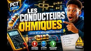 Miniature : Cours de PCT 3ème (APC) : Les conducteurs ohmiques #ConducteursOhmiques #LoiDOhm #PhysiqueChimie3eme