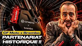 Miniature : BREAKING NEWS: CF Moto et Brembo créent un partenariat HISTORIQUE !!